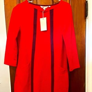 Red Boden Tunic dress NWT!